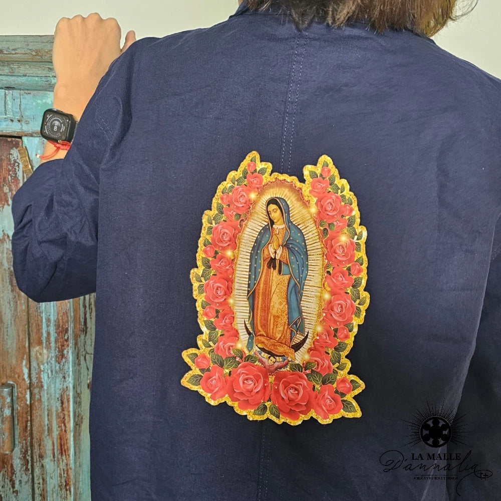 lamalledannalia-bleu-chine-rose-rouge-vert-anticher-religieux-fleur-madone-vierge-dore