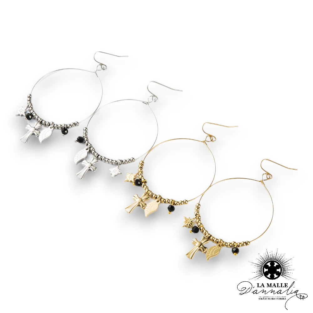lamalledannalia-boucle-oreille-acier-inoxydable-croix-etoile-perle