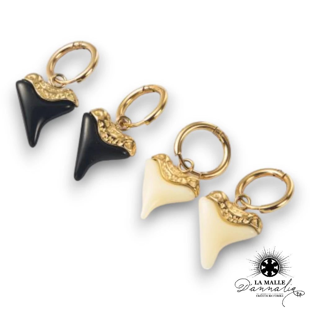 lamalledannalia-boucle-oreille-acier-inoxydable-dore-dent-dore