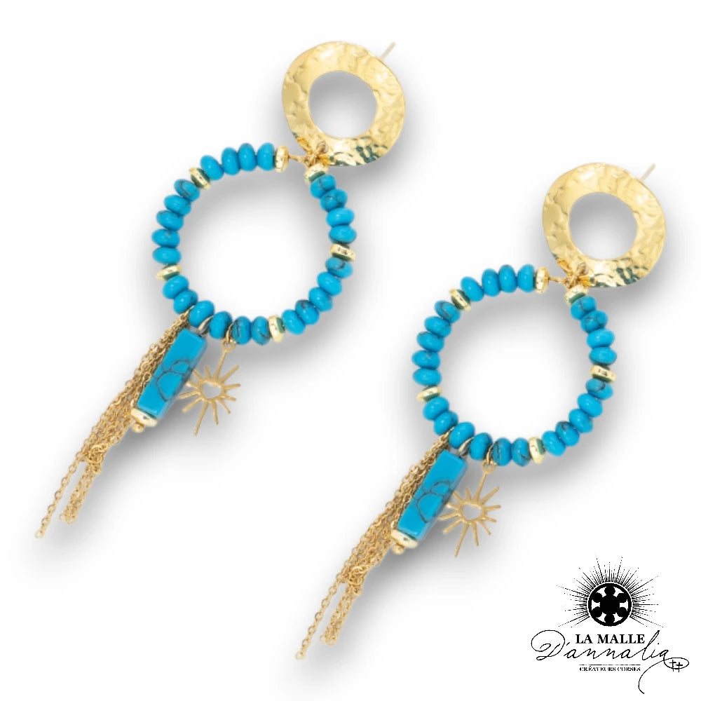 lamalledannalia-boucle-oreille-acier-inoxydable-dore-turquoise-breloque