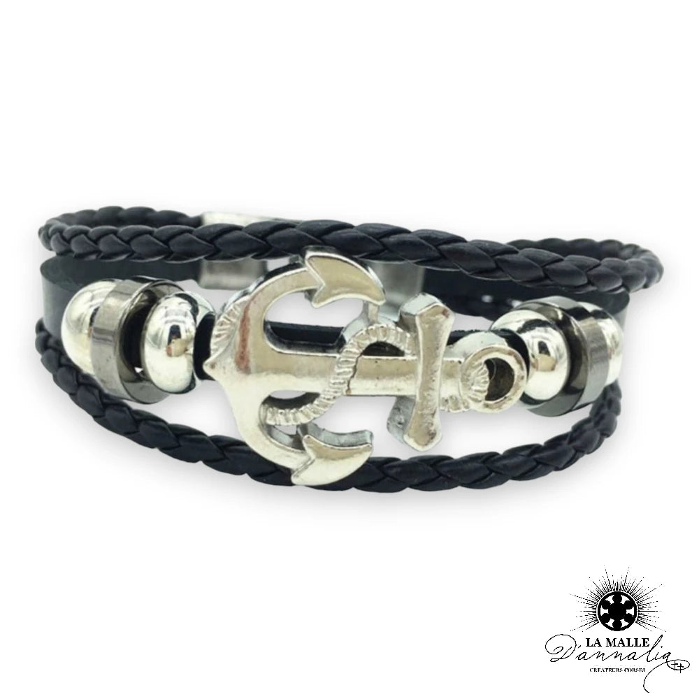 lamalledannalia bracelet ancre fantaisie