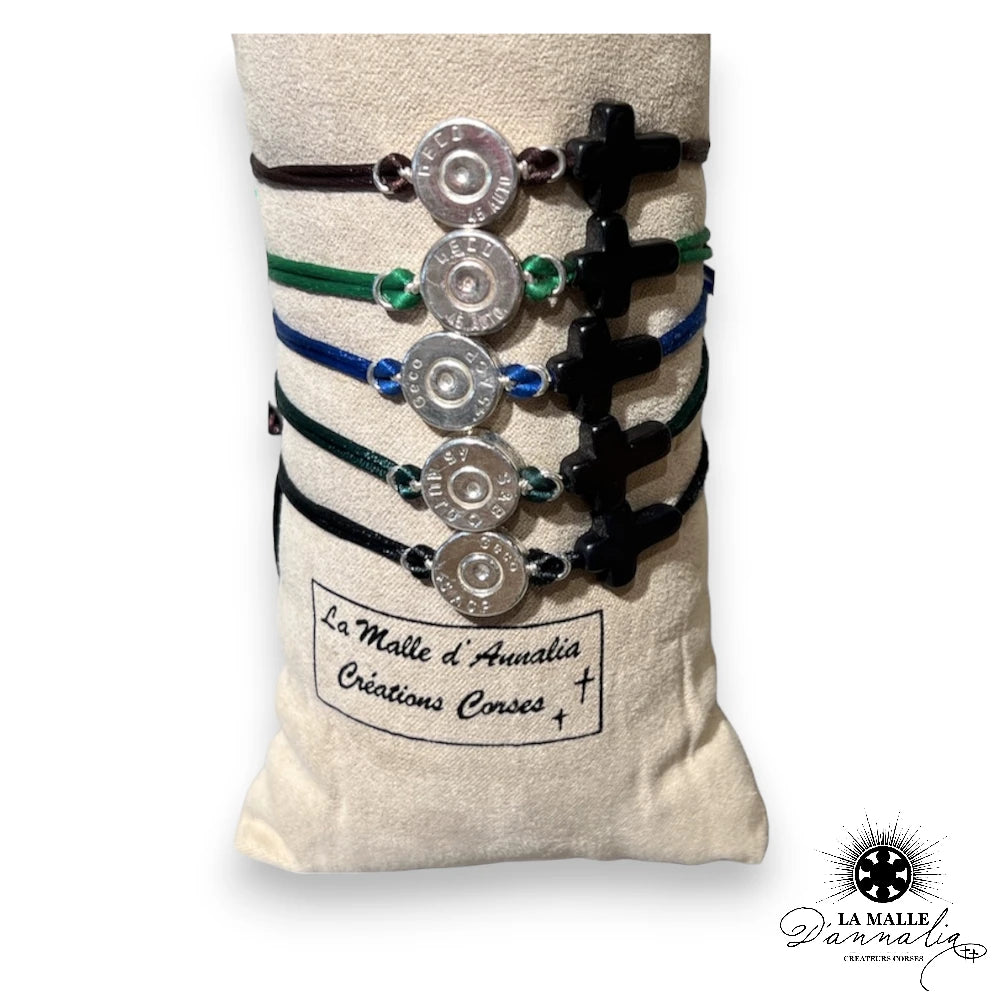 lamalledannalia-bracelet-balle-45-auto-croix-cordon