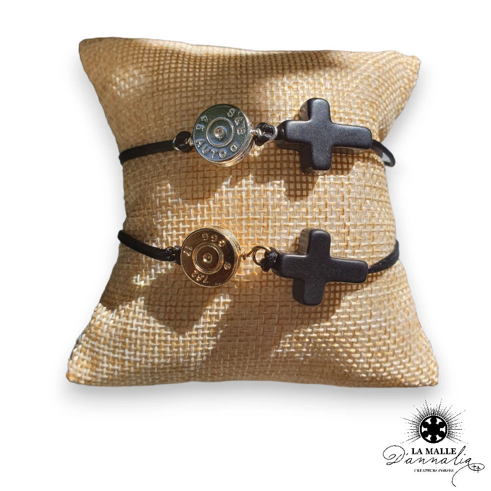 lamalledannalia-bracelet-balle-croix-cordon