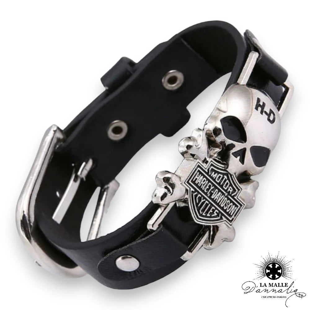 tete de mort bracelet lamallledannalia