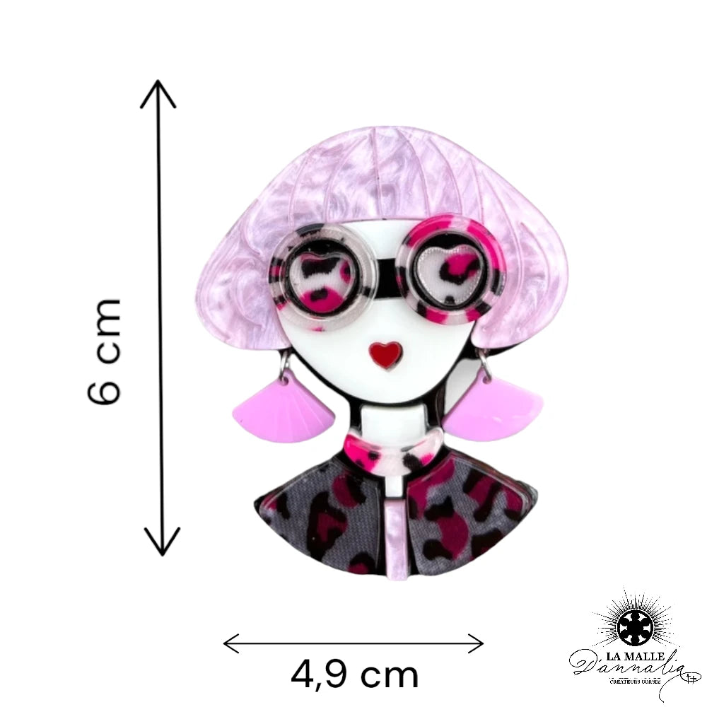 lamalledannalia-broche-dame-mesure-cheveuxrose-pop