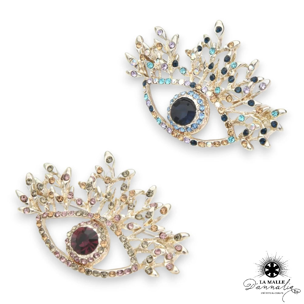 lamalledannalia-broche-oeil-noir-strass-oeil-marron-strass-blanc