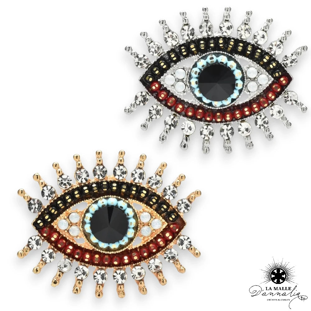 lamalledannalia-broche-oeil-strass-argent-dore