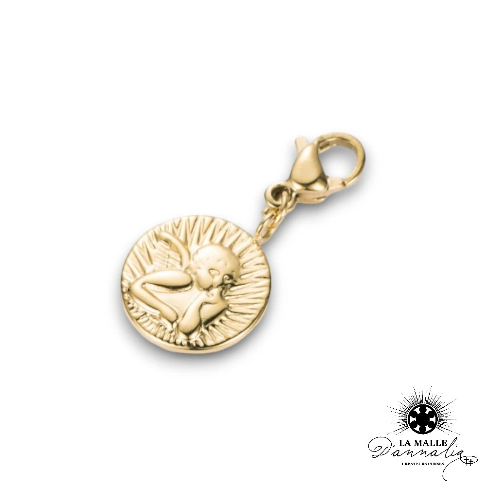 lamalledannalia-charms-ange-acier-inoxydable-dore
