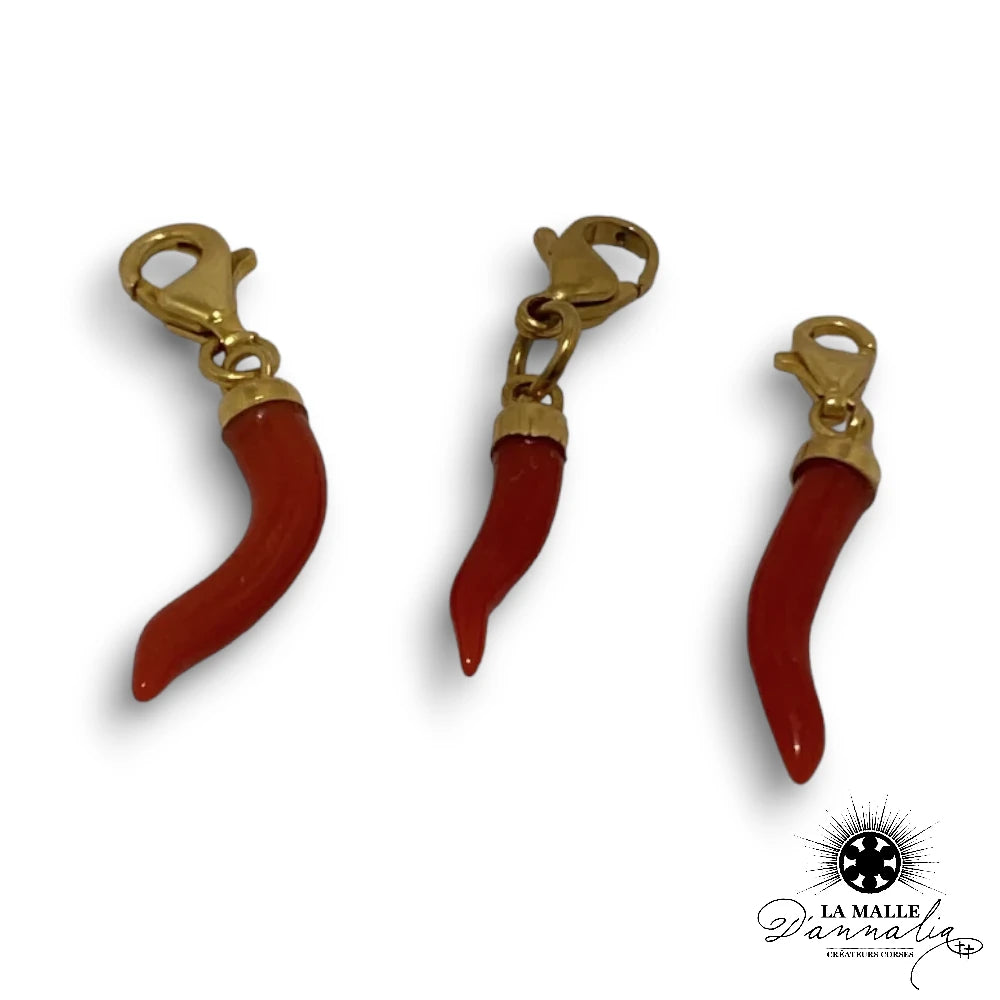 lamalledannalia-charms-corne-abondance-corail-rouge-inoxydable-fermoir-plaque-or