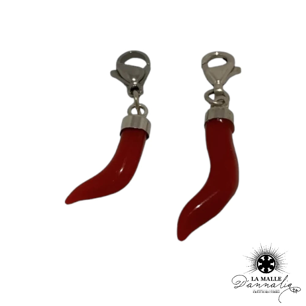 lamalledannalia-charms-corne-abondance-corail-rouge-inoxydable-fermoir