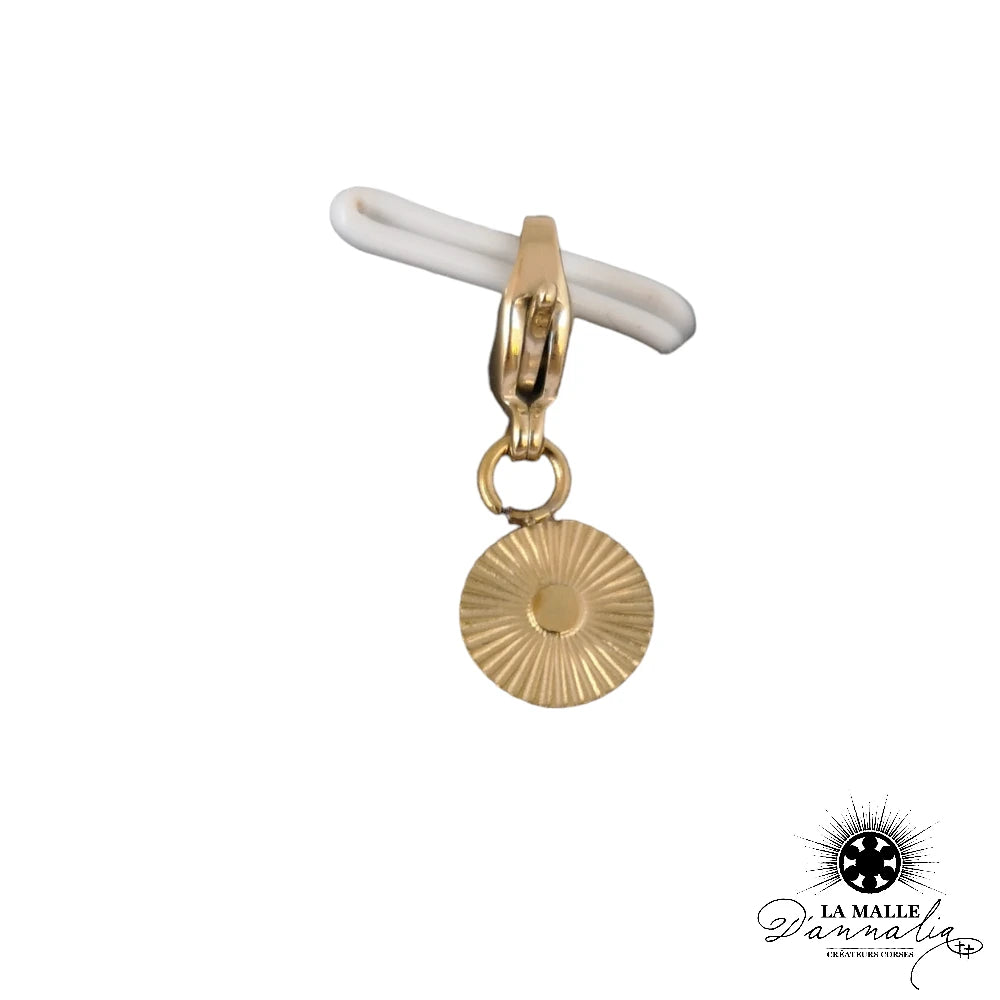 lamalledannalia-charms-soleil-rond-acier-inoxydable-dore