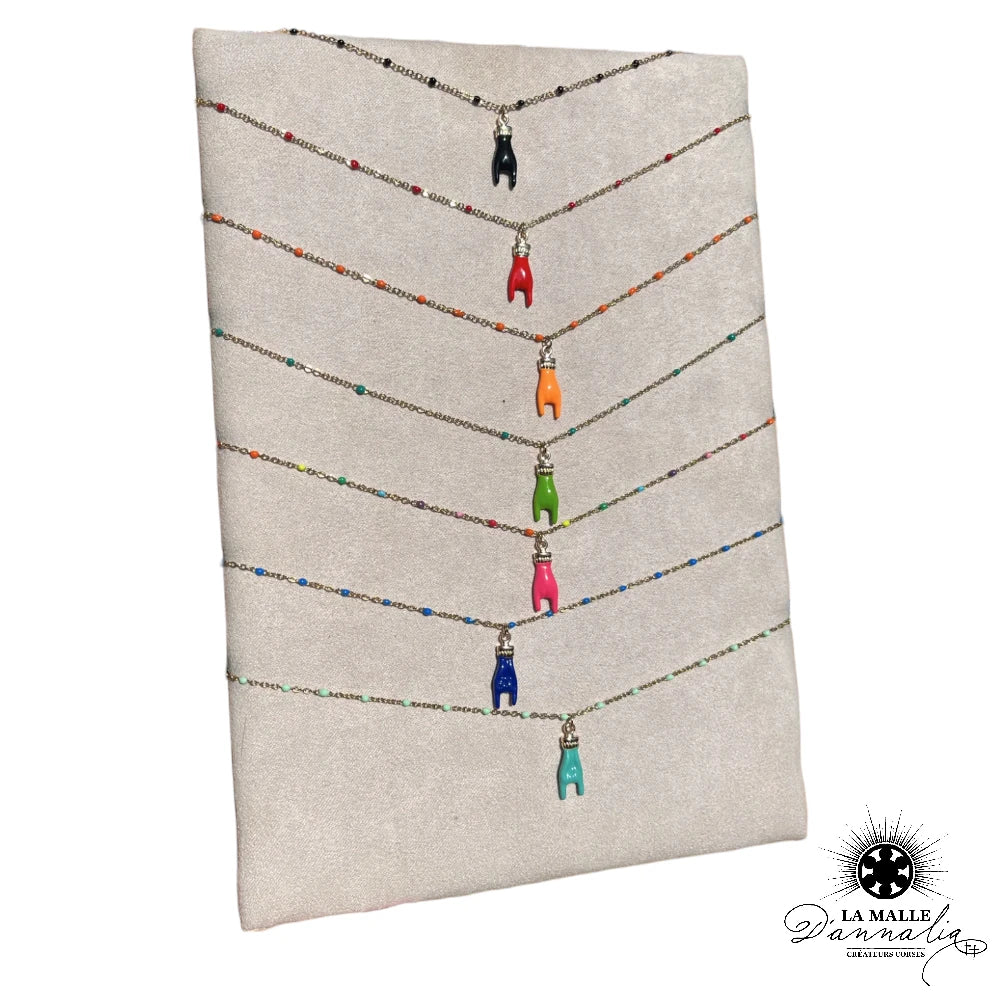 lamalledannalia-collier-main-acier-inoxydable-coloree-dore