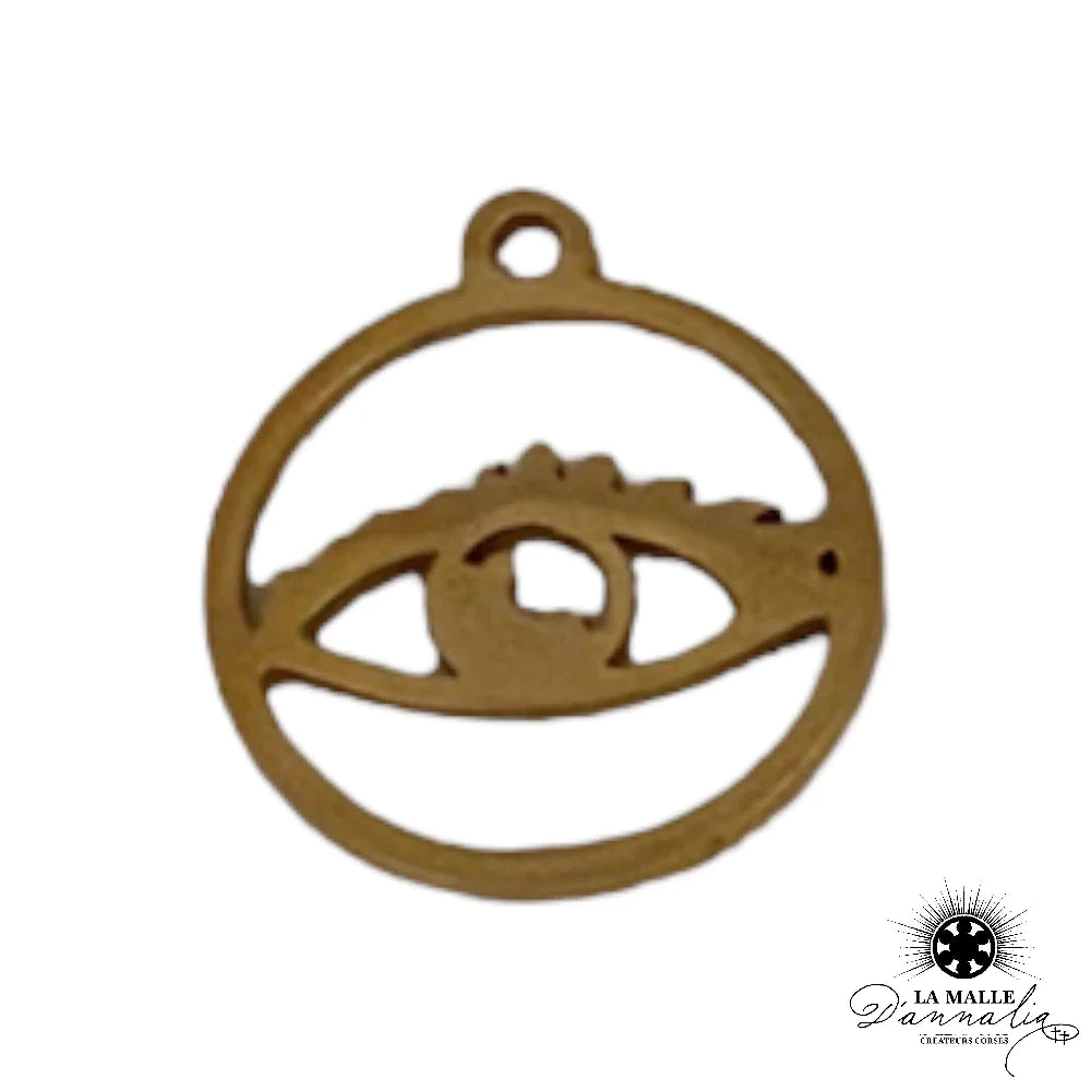 Collier Corail Rouge Tube Allongé Rouge Sang & Breloque — Artisanat Bastia