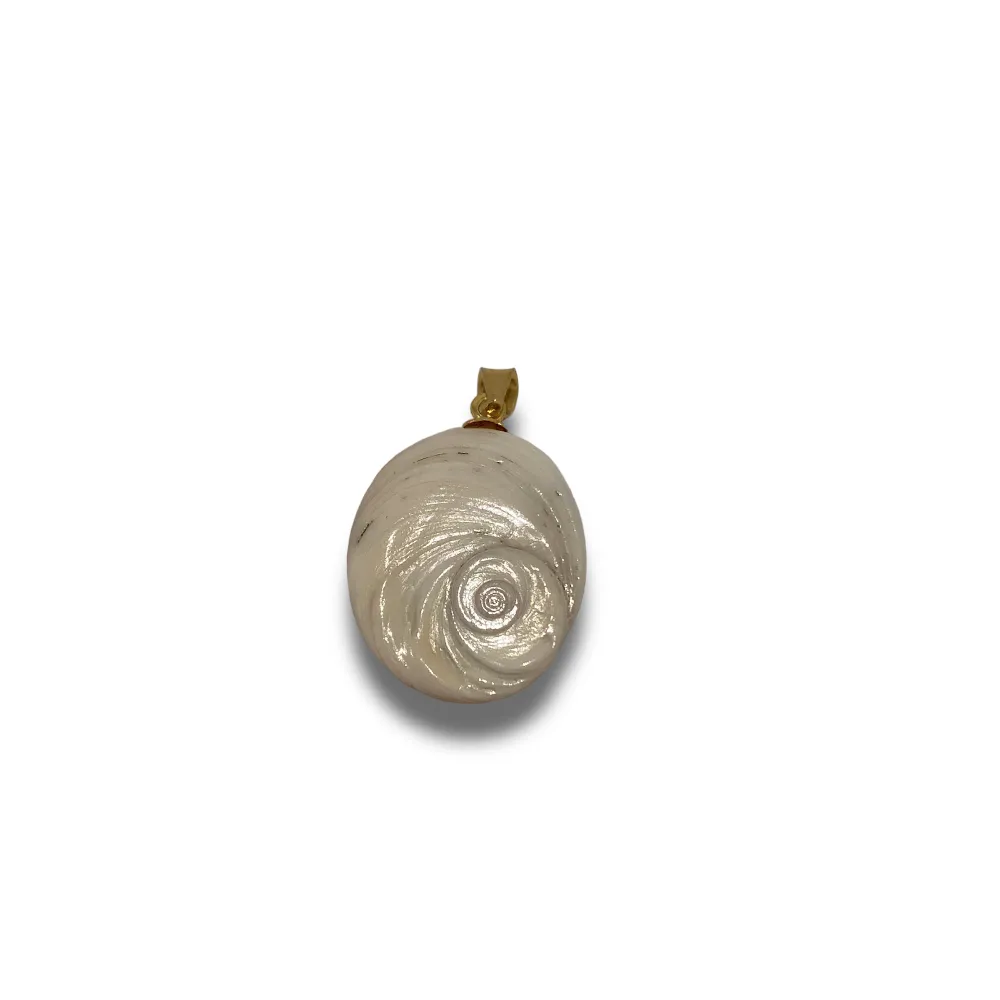 lamalledannalia pendentif oeil de sainte lucie mediterranee corse dore