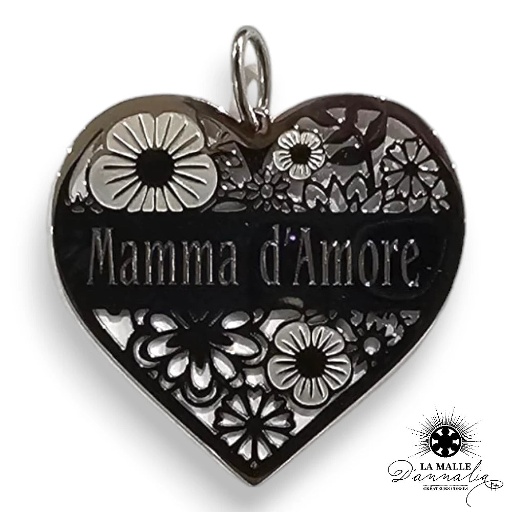lamalledannalia-personnalisation-mamma-damore-gravure-argent-coeur-creation-corse