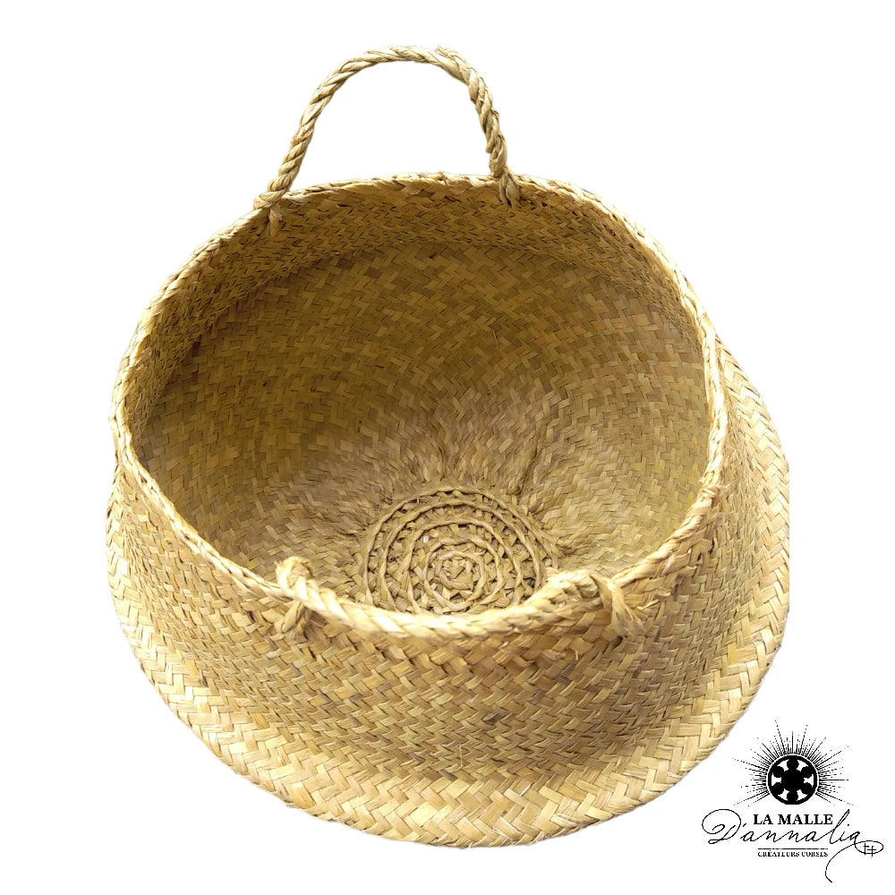 lamalledannalia-sac-rond-interieure-paille-plage-maroquinerie