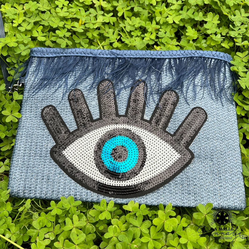 lamalledannalia-sac-sac osier-vierge-oeil-oghju-plume-bleu-oeil bleu-sac bleu