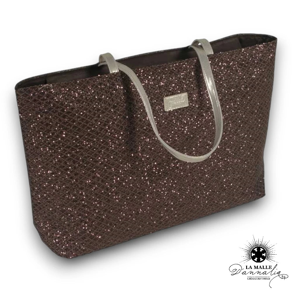 lamalledannalia-sac-paillete-marron-maroquinerie-accessoire