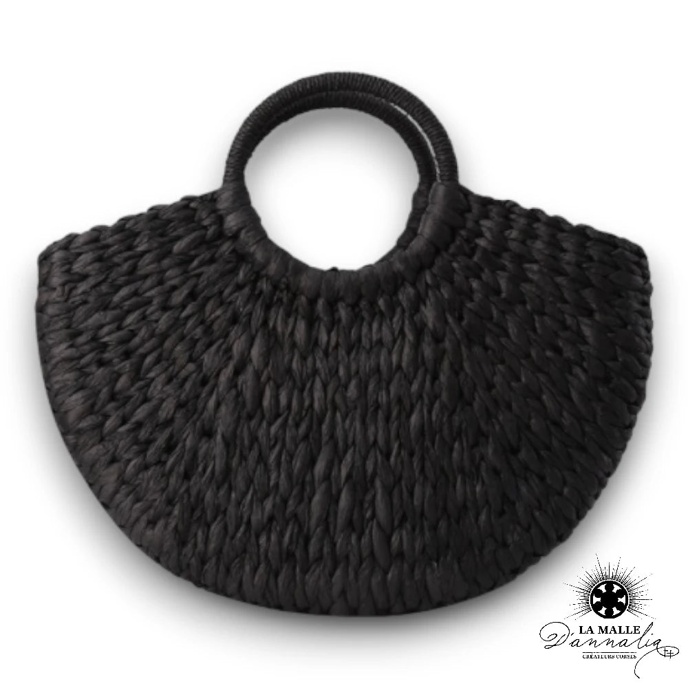lamalledannalia-sacpanier-plage-paille-noir-maroquinerie-accessoire