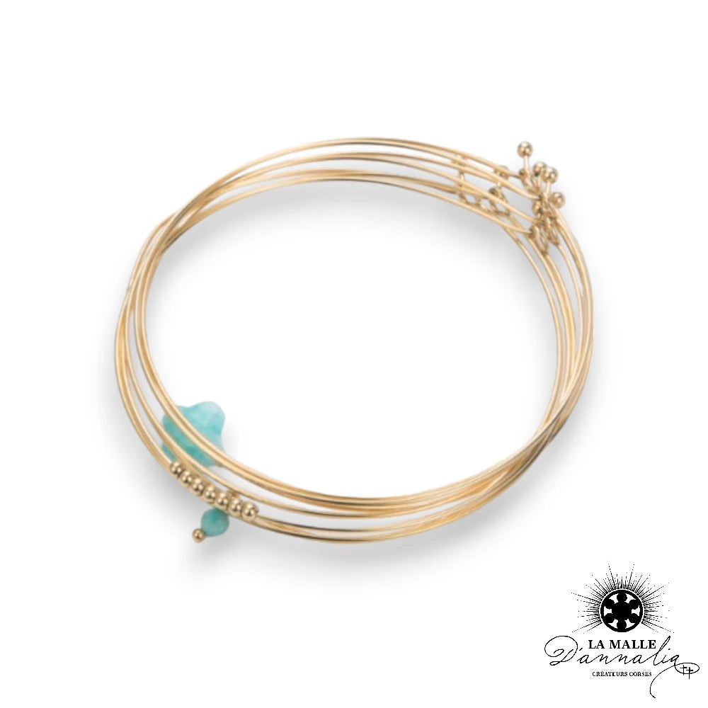 lamalledannalia-semainier-acier-inoxydable-bijou-treffle-bleu