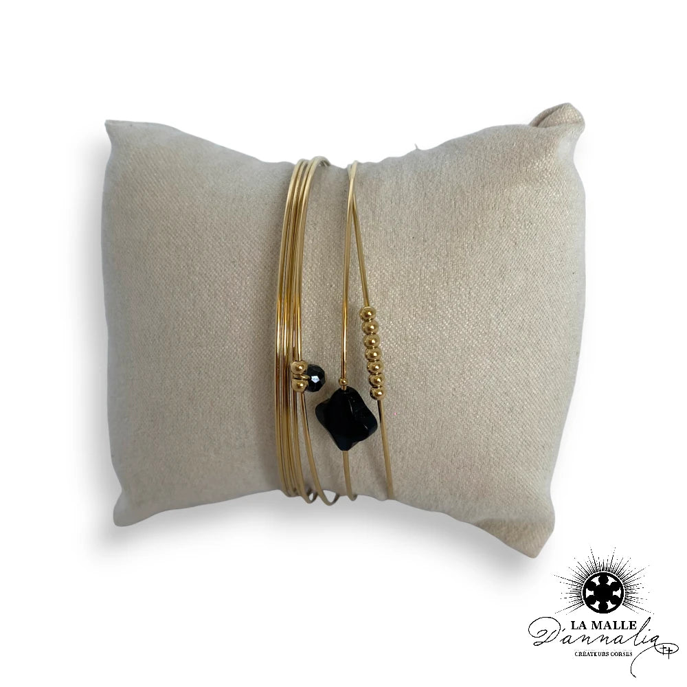 lamalledannalia-semainier-acier-inoxydable-bijou-treffle-noir