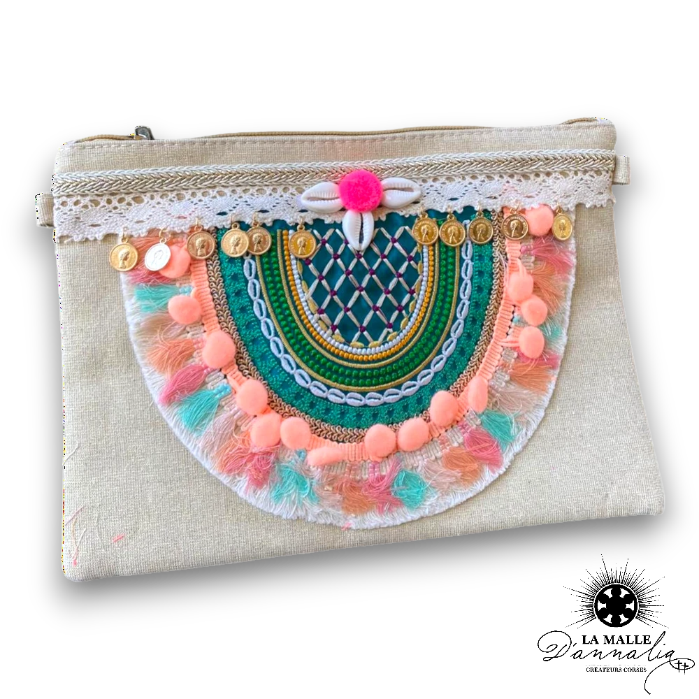 pochette boheme chic lamalledannalia