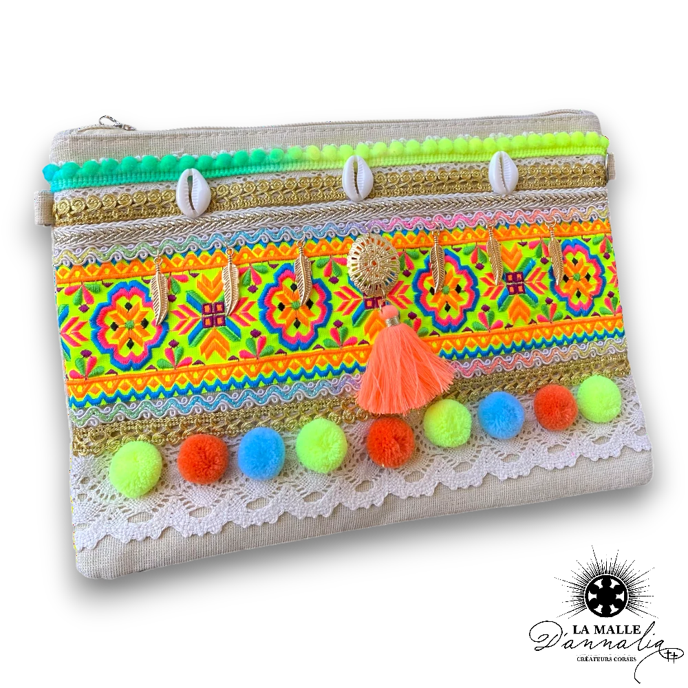 pochette boheme chic lamalledannalia