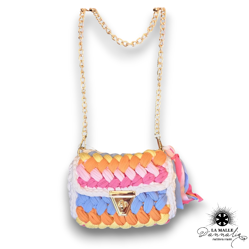 sac tricot colore lamalledannalia