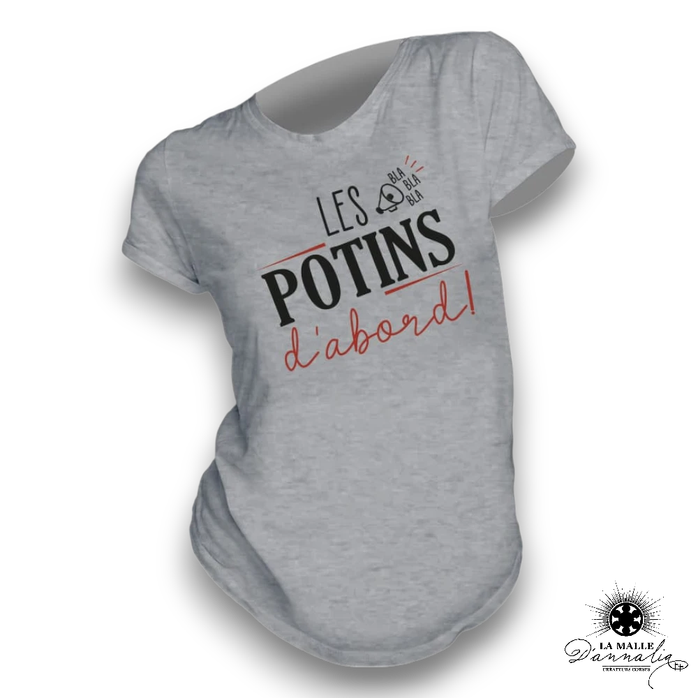 tee shirt femme humour lamalledannalia