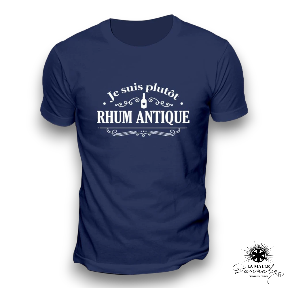 t shirt homme humour rhum lamalledannalia