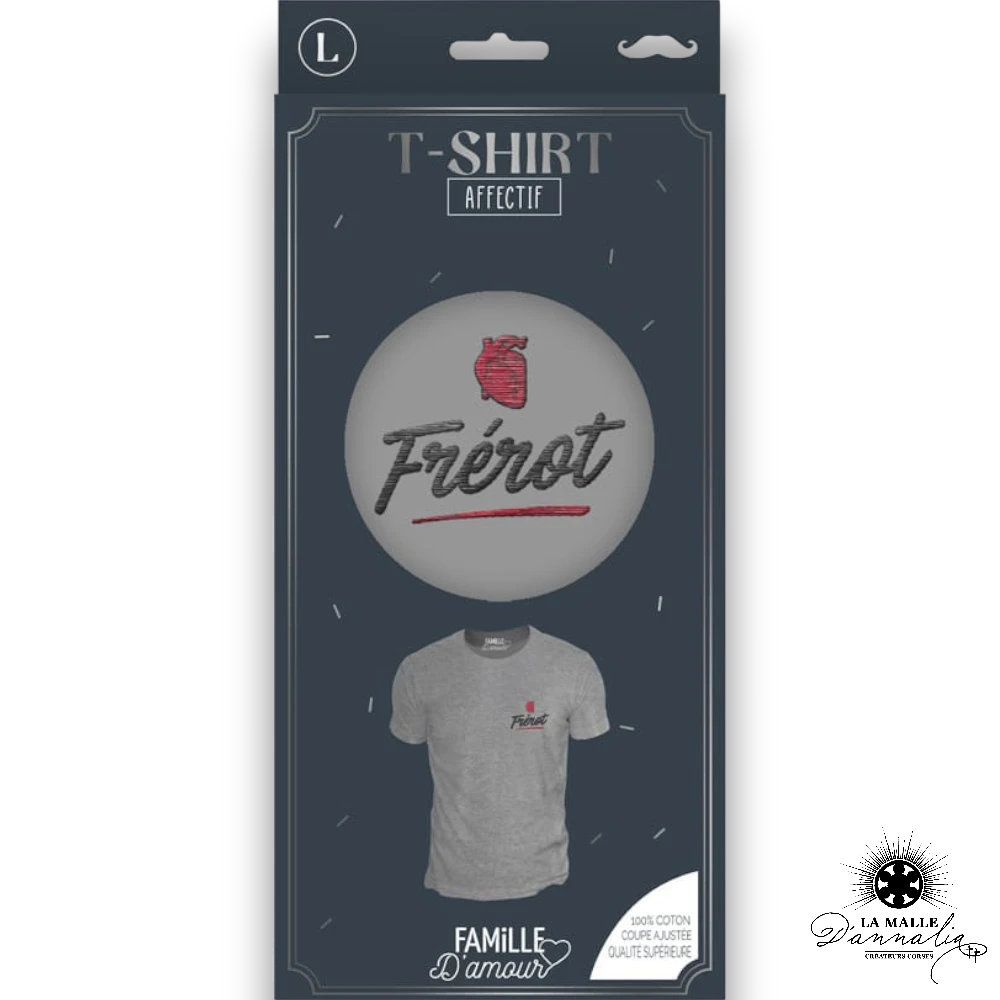 t shirts frere frerot gris lamalledannalia