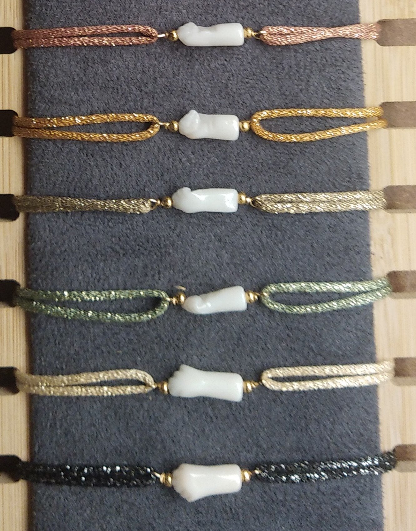 Bracelet corails blanc (enfant)