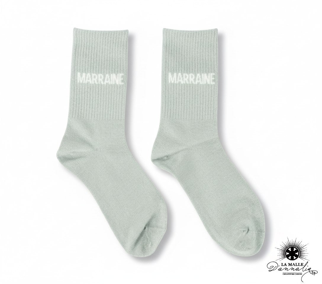 Lamalledannalia-paillette-bleu-marraine-chaussette