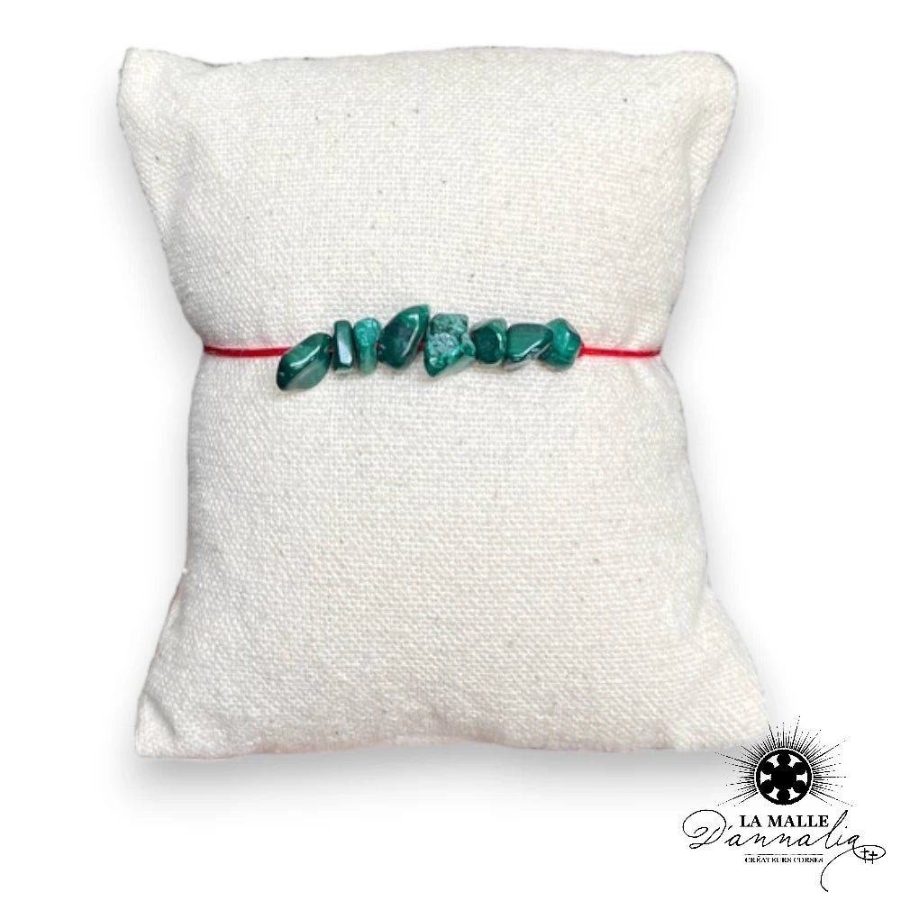 bijoux-bracelet-pierre-malachite-fil-rouge-lamalledannalia