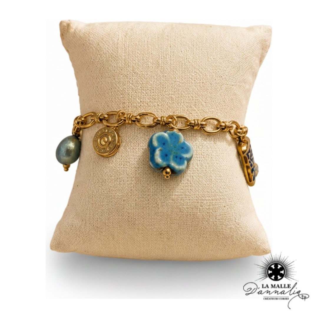 Bracelet Douille & Botte Colorée — Fait Main Bastia 3 Couleurs