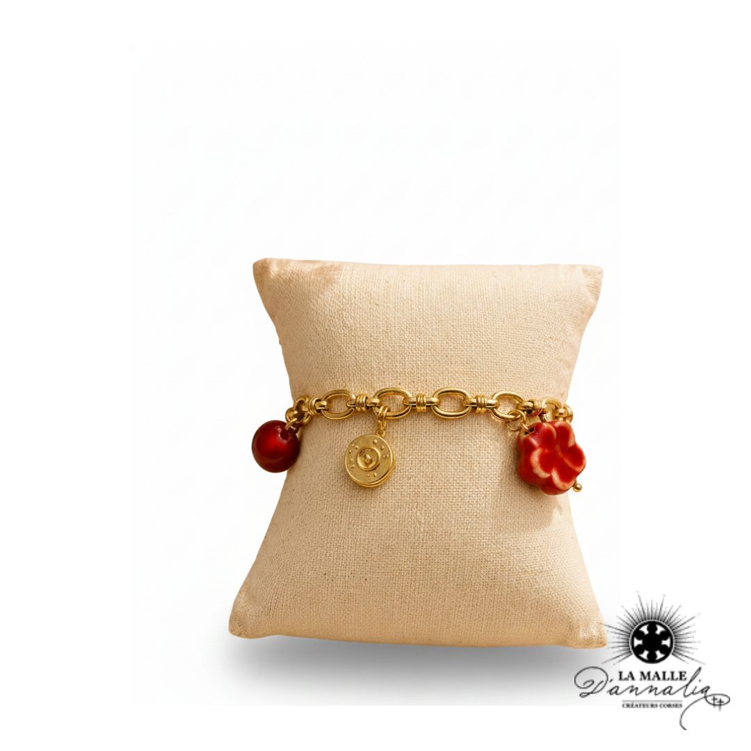 Bracelet Douille & Botte Colorée — Fait Main Bastia 3 Couleurs