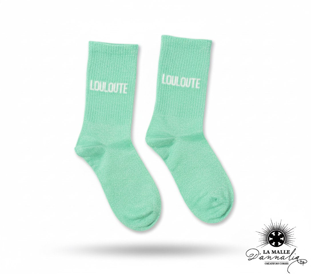 chaussettes-louloute-vert-menthe-la-malle-d-annalia-cotelées-sport
