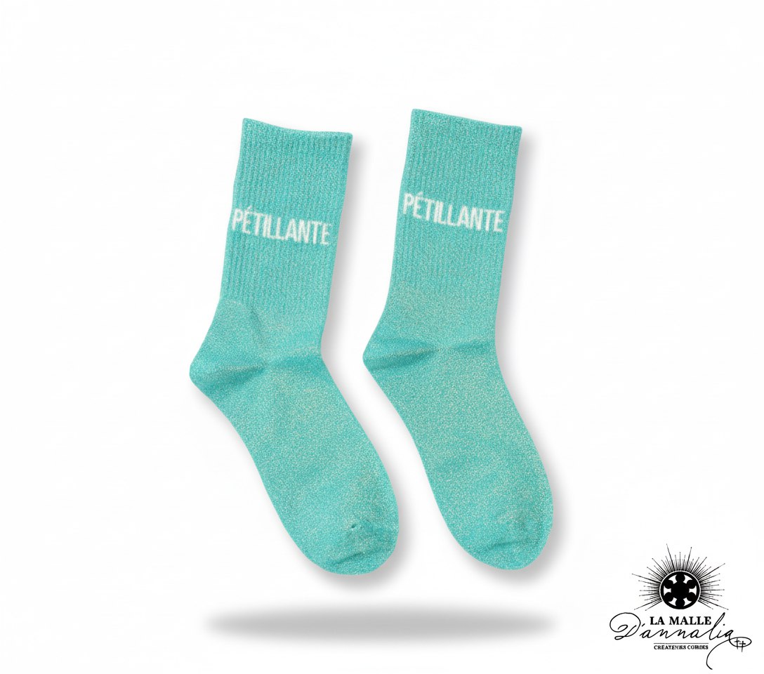 chaussettes-turquoise-pailletees-petillante-la-malle-dannalia