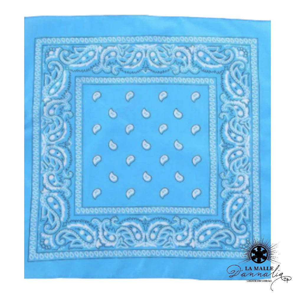 lamalledannalia-Bandana-motif-couleur-bleu-ciel