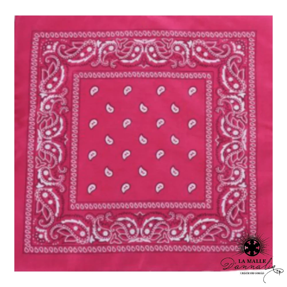 lamalledannalia-Bandana-motif-couleur-fushia