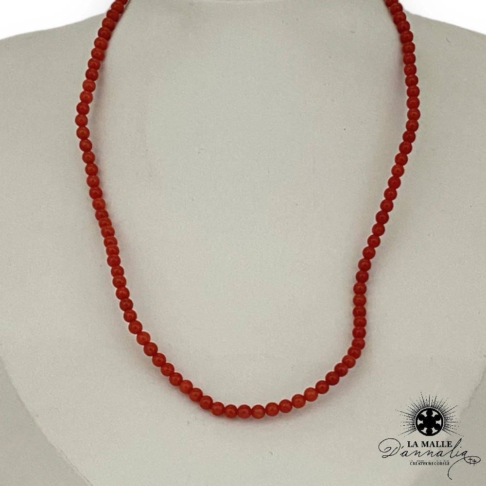lamalledannalia-Collier-corail-rouge-perle-creation-corse
