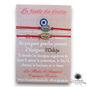 lamalledannalia-bijou-bracelet-fil-rouge-cordon-rouge-vierge-religieux-acier-inoxydable-createur-corse