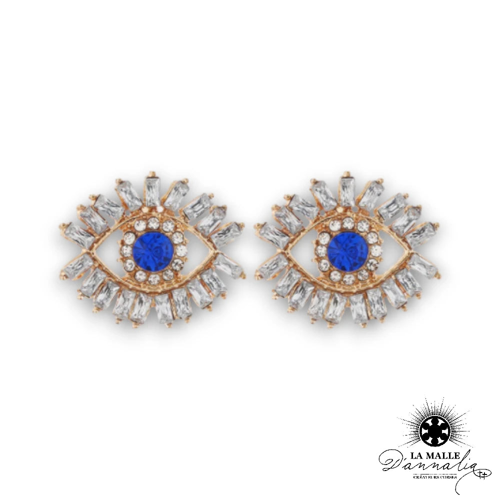 Boucles d'oreilles turquoise en acier inoxydable - Élégance durable