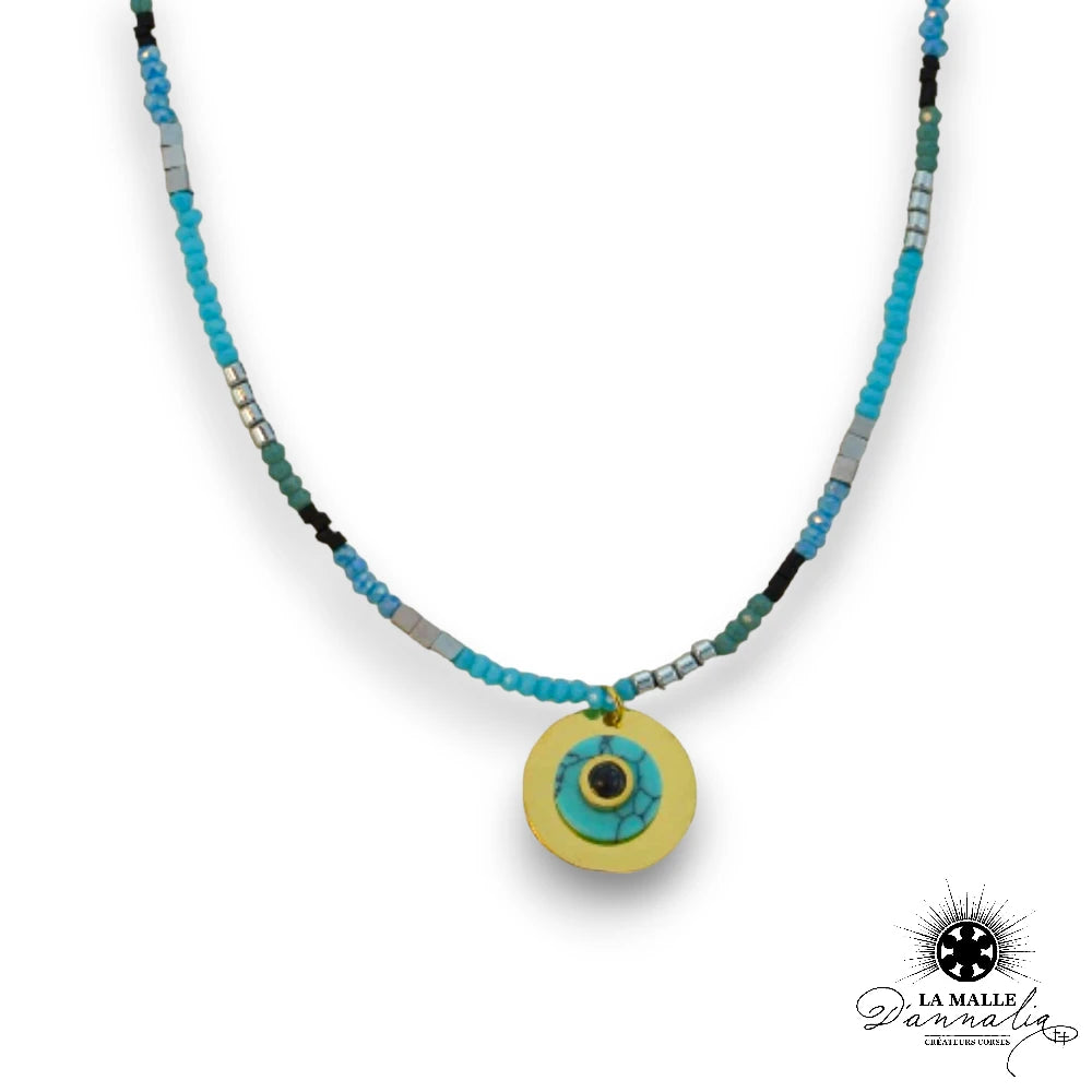 lamalledannalia-bijoux-collier-perle-turquoise-acier-inoxydable