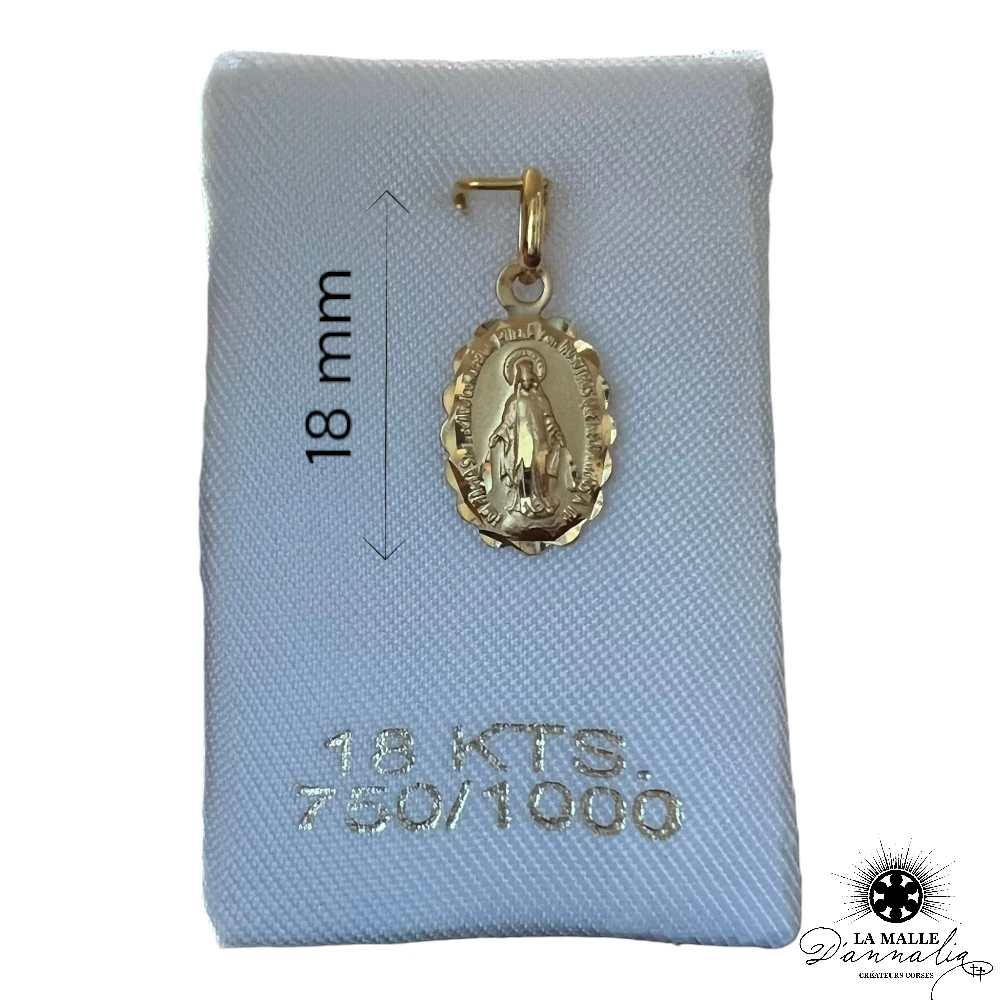 lamalledannalia-bijoux-pendentif-or-18K-vierge-madone