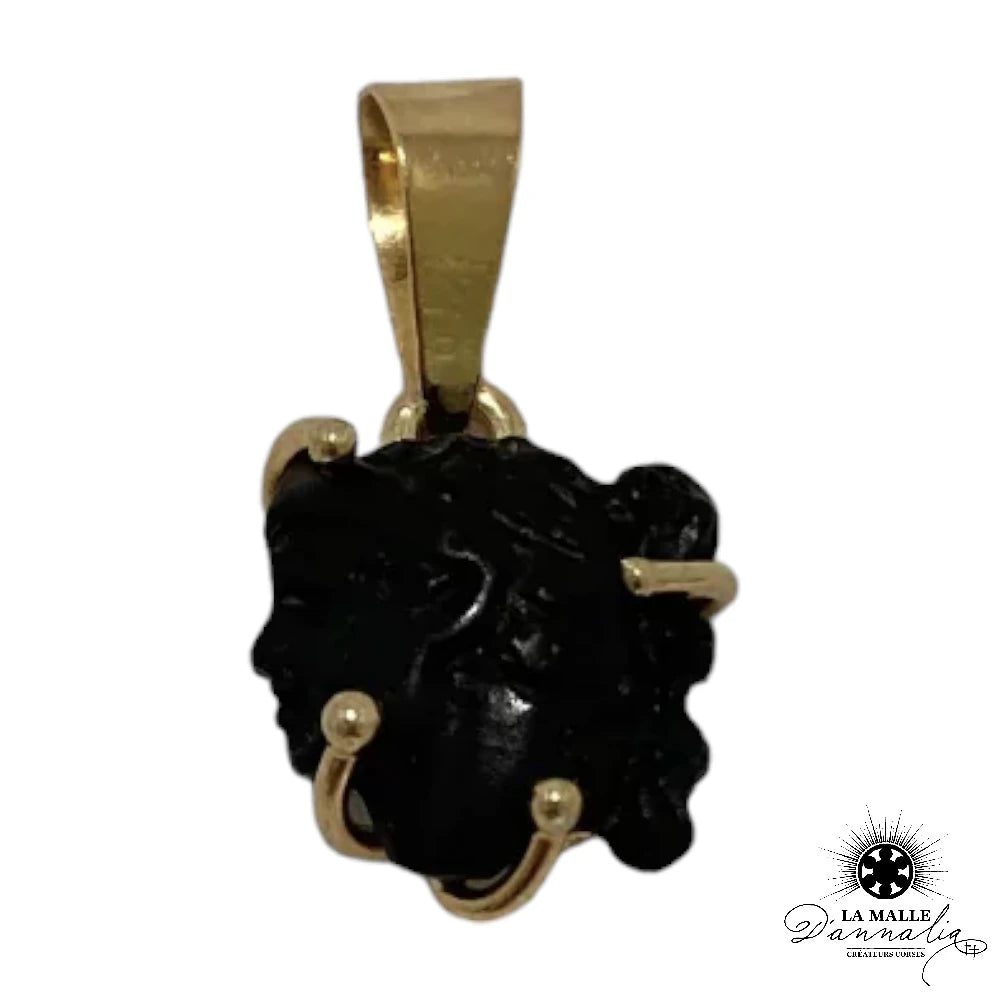 lamalledannalia-pendentif-tete-de-maure-corail-noir-beliere-dore