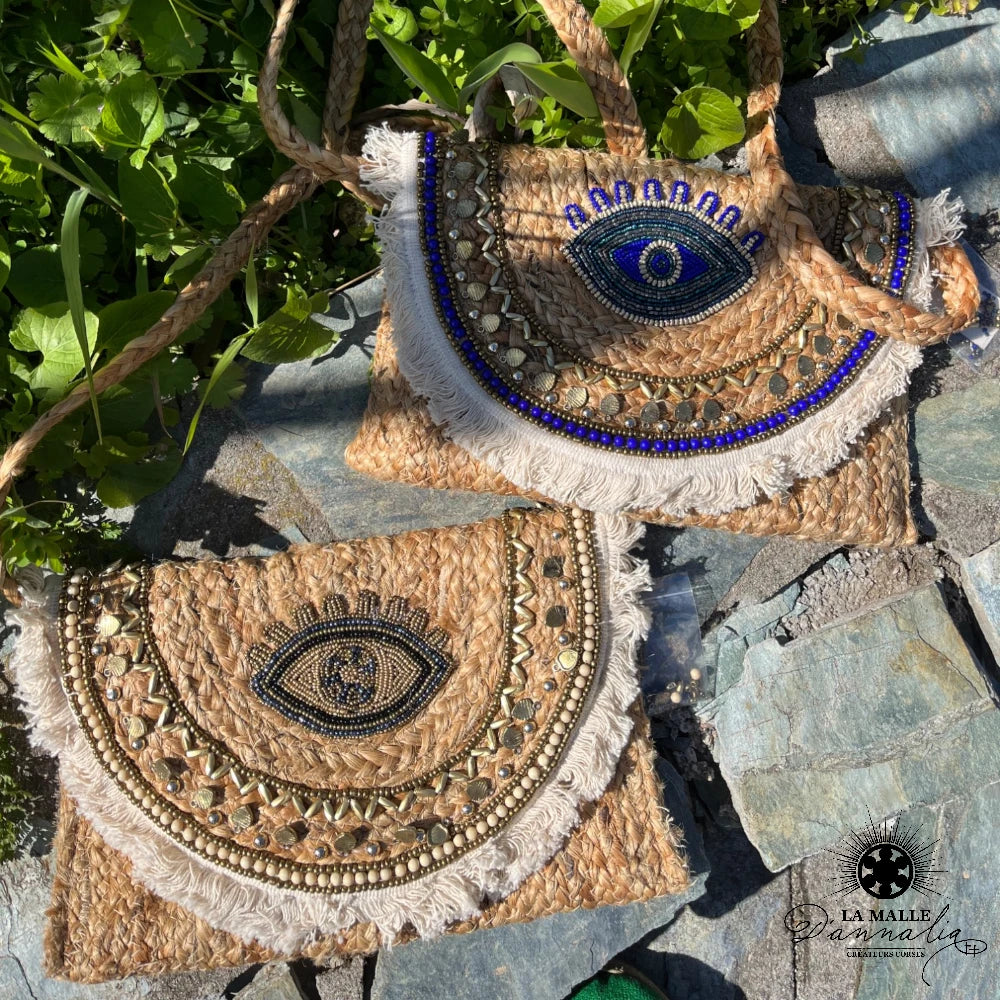 Sac Bandoulière Unisexe Motif égyptien Horus Ankh - Polyester, Bretelles Réglables - Pour Voyage, Sport, Quotidien