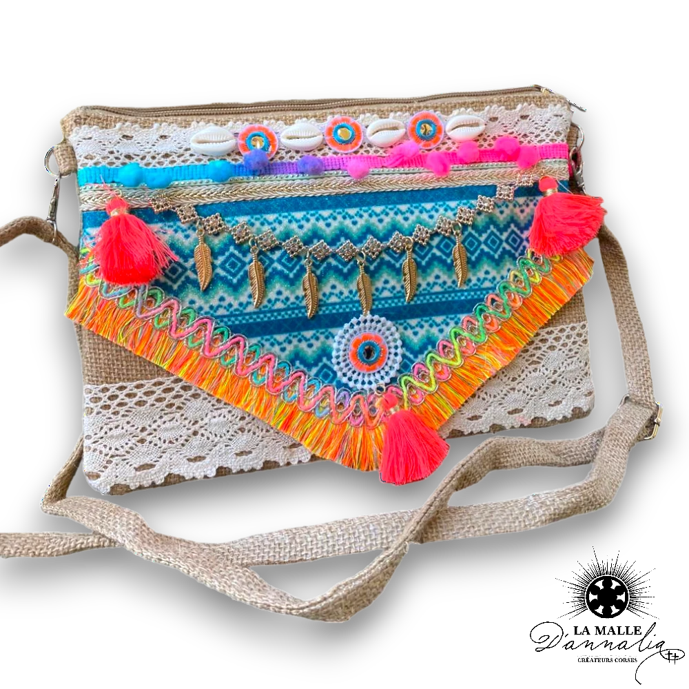 pochette boheme chic lamalledannalia