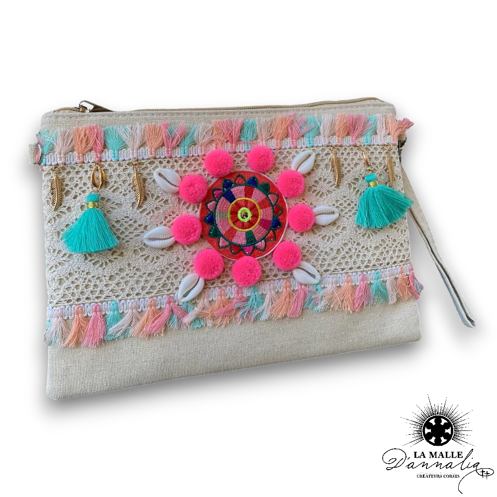 pochette boheme chic lamalledannalia