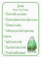 Charger l&#39;image dans la galerie, PERLE JADE   : fil rouge  perle